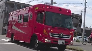【懐かし動画シリーズ】緊急走行する特殊災害対応車#特別機動救助隊#仙台市消防#救助工作車#昔のサイレン