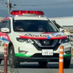 🚨激レア🚨交差点を緊急走行するドクターカー🚨響き渡るサイレン🚨赤色灯🚨