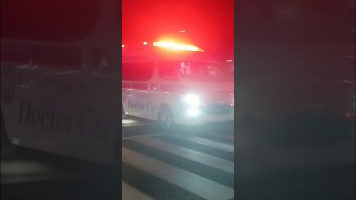 【緊急走行】鹿児島市消防局高度救急隊ドクターカー