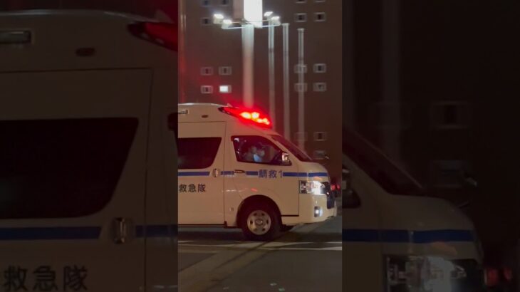 【鯖江•丹生消防組合救急隊】救急車緊急走行