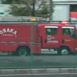 🚨響き渡るサイレン🚨消防車🚨緊急走行🚨大阪市消防局🚨　#消防車