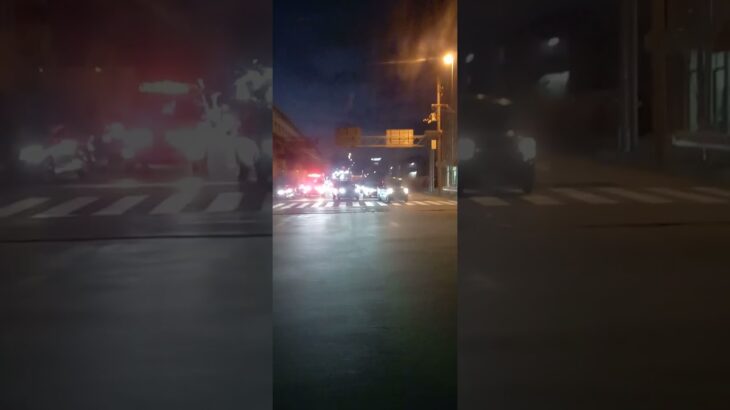 西あかし市消防本部　救急車緊急走行