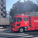 【救助出動】出初式予行練習から帰署後に救助事案入電！今年度予備落ちの救助工作車出動！