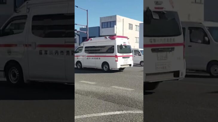 薩摩川内市消防局 中央消防署南部分署 南部救急 #救急車