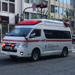 【緊急走行】交差点を通過！医誠会国際総合病院   ドクターカー