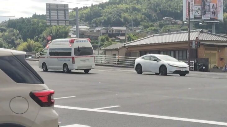 【緊急走行】済生会川内病院 病院所属救急車