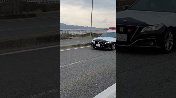 西宮浜パトカー緊急走行