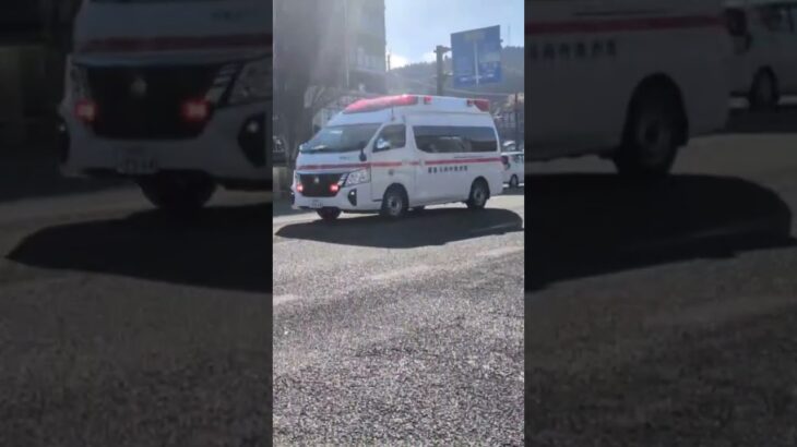 薩摩川内市消防局 中央消防署南部分署 南部救急 #救急車