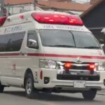 🚨交差点を緊急走行🚨救急車🚨響き渡るサイレン🚨川西市消防本部🚨赤色灯🚨サイレン🚨