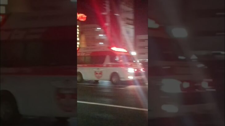 【緊急走行】米盛病院高度救命救急センタードクターカー
