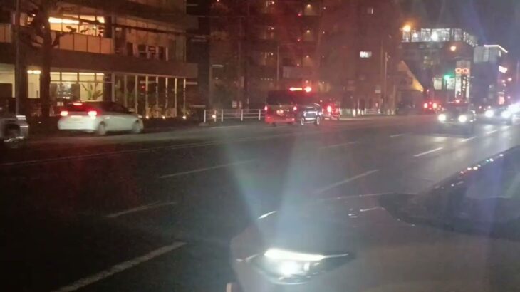 【緊急走行】宇宿でその他火災発生!鹿児島市消防局原因調査車