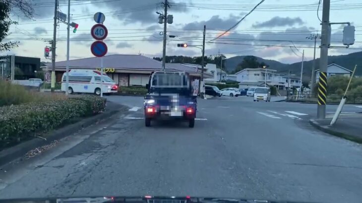 【救急車緊急走行】指宿南九州消防組合 川辺分遣所 1号 ハイメディック