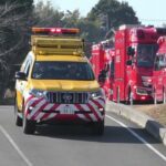 東北道合同訓練 緊急走行　2024