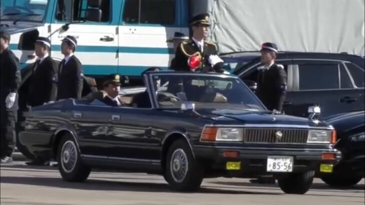 🚨兵庫県警年頭視閲🚨2026🚨警察車両の車列がヤバい🚨　#兵庫県警 #年頭視閲