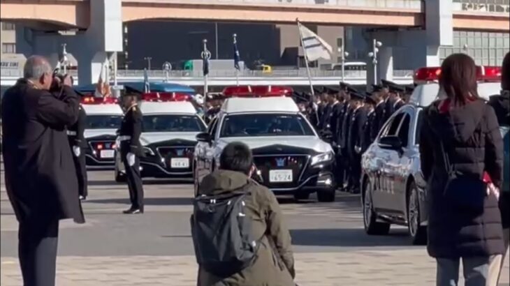 🚨兵庫県警察年頭視閲式2026🚨パトカーパレード🚨 #兵庫県警