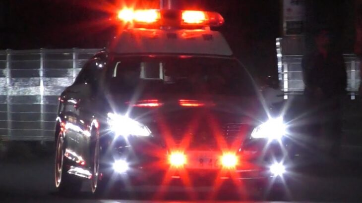 「真ん中開けてください！！」埼玉県警察所轄210系クラウンパトカーが猛烈緊急走行！！