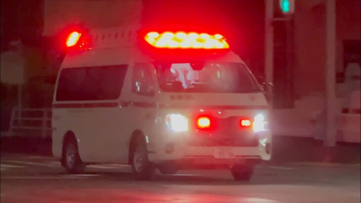 【福岡市消防局】西本署姪浜救急小隊 救急36(市村Ⅰ号)緊急走行