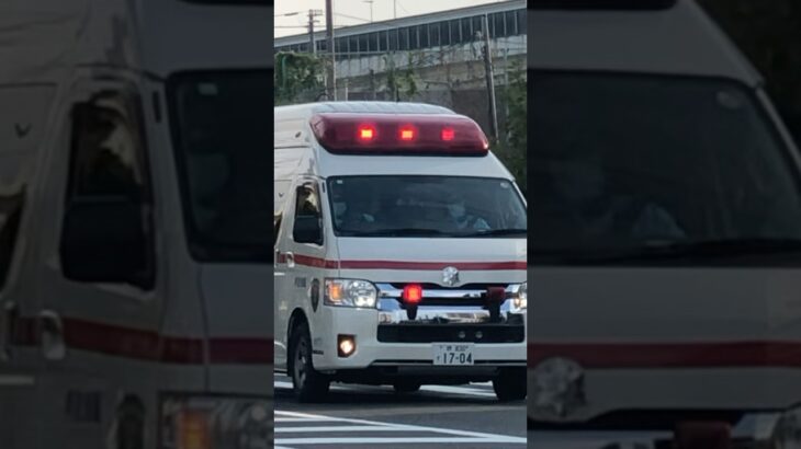 【緊急走行】 堺救急隊、救急指令！A173緊急走行！！【堺市消防局】#shorts  #緊急走行 ＃消防車 #救急車 #emergency #fire #救急車＃サイレン