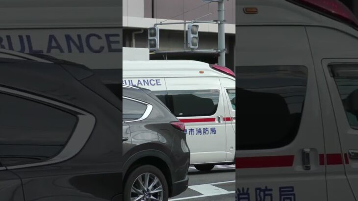 【緊急走行】 堺救急隊、救急指令！A173緊急走行！！【堺市消防局】#shorts  #緊急走行 ＃消防車 #救急車 #emergency #fire #救急車＃サイレン
