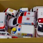 救急車のミニカー走る。坂道緊急走行テスト。サイレンあり☆Ambulance mini car run. Slope emergency driving test! There is a siren.