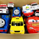 パトカーと救急車のミニカーズが坂道走行☆緊急走行テスト！Emergency Police & Ambulance Minicars Slope Run