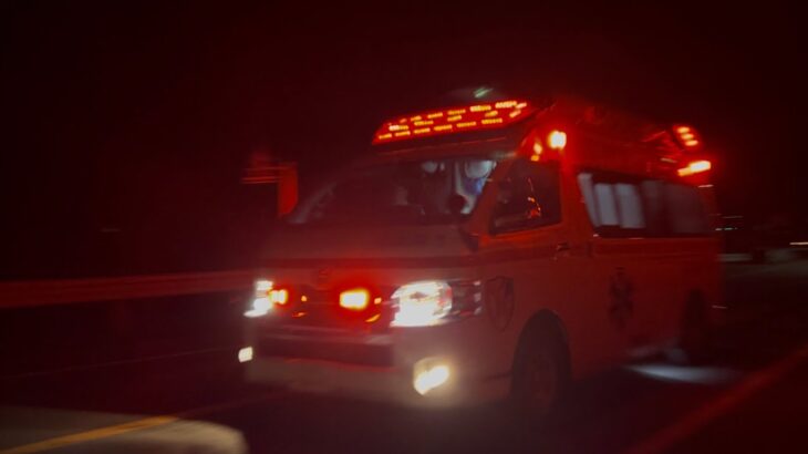 【救急車緊急走行】静寂を切り裂くMK-D1が唸る！