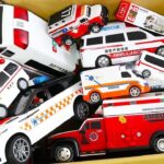 たくさんの救急車ミニカーが走ります！緊急走行訓練☆Many miniature ambulances will be running! Emergency driving training☆