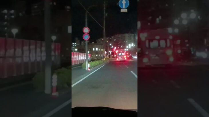 【緊急走行】鹿児島市立病院NICUドクターカー