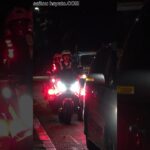 夜明け前の白バイが綺麗すぎる!!The white police bike before dawn is too beautiful