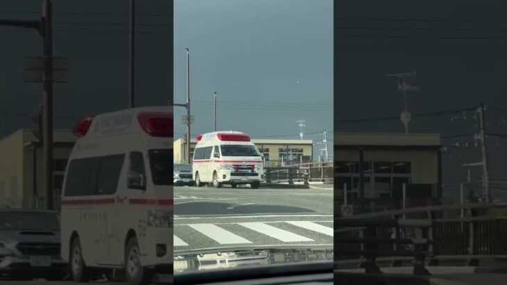 🚨救急車🚨帰還シーン🚨宝塚市消防本部🚨 #救急車 #shorts #short
