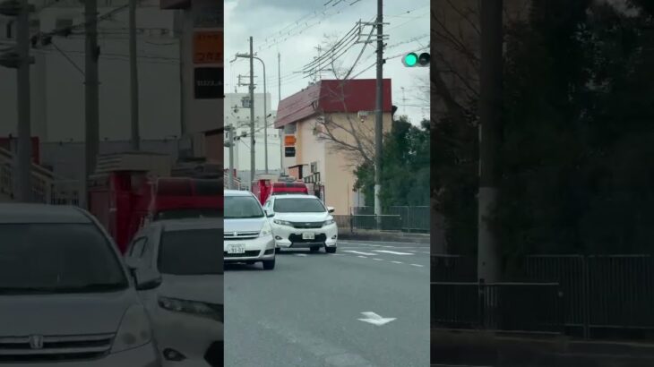 🚨消防車🚨帰還シーン🚨伊丹市消防局🚨　#消防車 #shorts #short