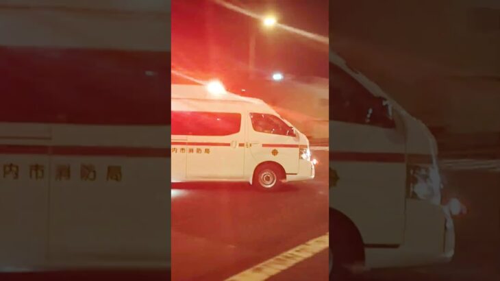 新配備！薩摩川内市消防局　中央消防署 中央救急１ ０１#救急車