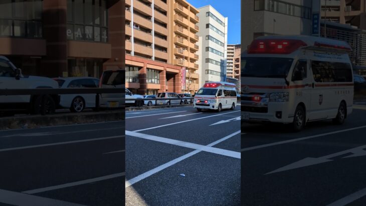 尼崎市消防局救急車緊急走行