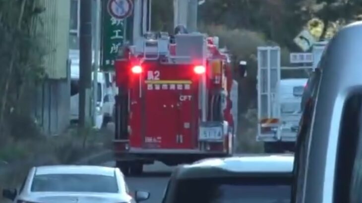 🚨消防車🚨緊急走行🚨響き渡るサイレン🚨赤色灯🚨　#消防車