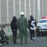 🚨違反バイクがパトカーに捕まる🚨　#パトカー
