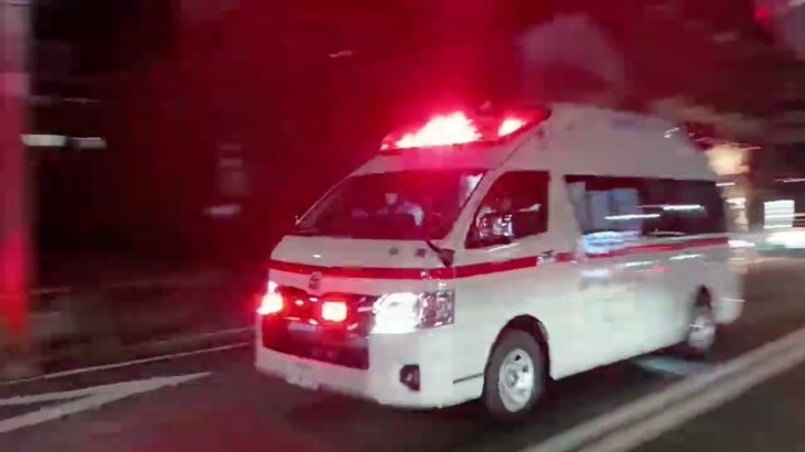 【緊急走行】アクティビーコン搭載!鹿児島市消防局甲南救急隊