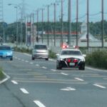 取締り　速度超過　レーザーパトカー