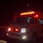 【救急車緊急走行】夜間に救助入電！救急隊先行出動！
