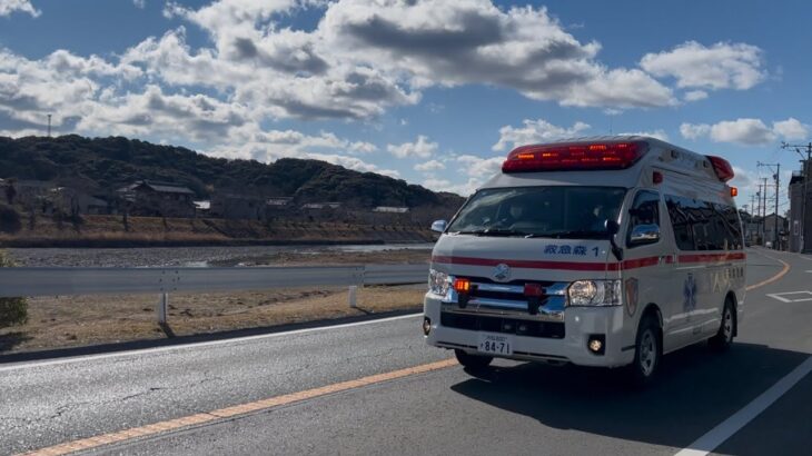 【救急車緊急走行】助けを求める人のもとへ緊迫の緊急走行！