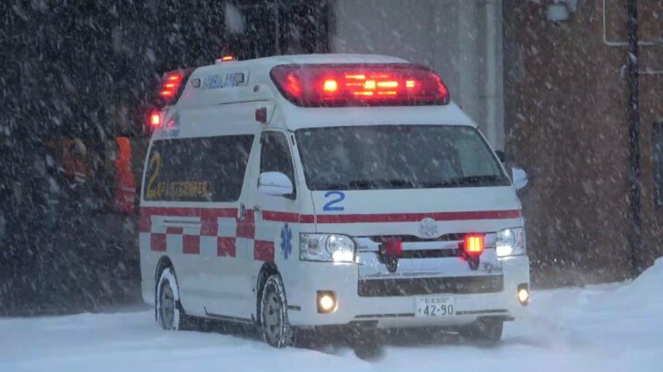 ハイメディック救急車緊急走行③