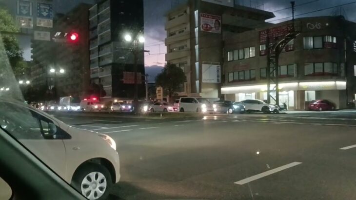 【緊急走行】鹿児島赤十字血液センタードクターカー