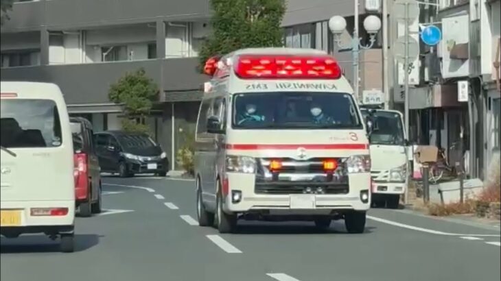 🚨響き渡るサイレン🚨救急車🚨緊急走行🚨川西市消防本部🚨　#救急車