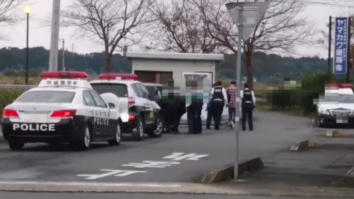 取締り　指定場所一時不停止等　無免許