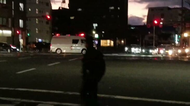 【緊急走行】激レア!鹿児島赤十字血液センタードクターカー