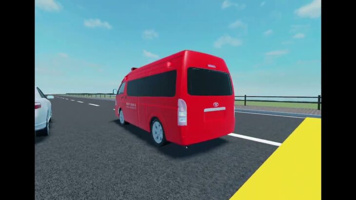 「ロブロックス」指揮車緊急走行！！！