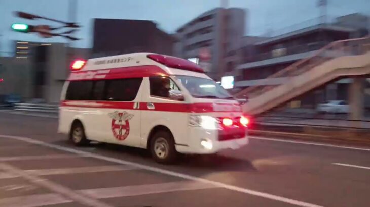 【緊急走行】米盛病院高度救命救急センタードクターカー