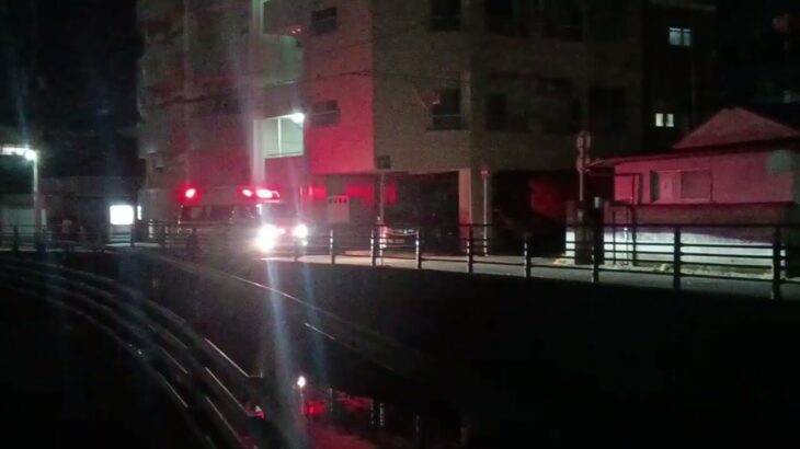 【緊急走行】鹿児島市消防局南本署非常用救急隊（南林寺救急代車運用中）