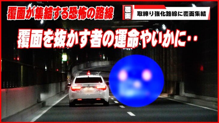 【速度取締り】覆面パトカー緊急走行！追い越す車・バイクがスピード違反で続々捕まる恐怖の強化路線 東京編