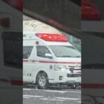 古殿救急1緊急走行🚑#救急車 #緊急走行 #郡山市#須賀川消防