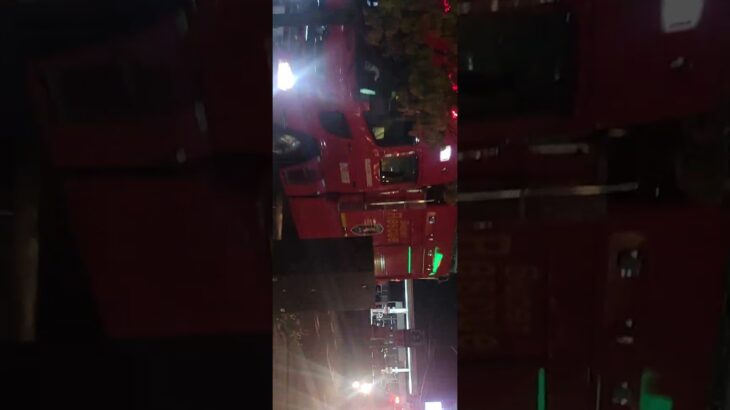 郡山救助1、針生救急1、火災出動🚒 #緊急走行#郡山消防 #郡山市#消防車両